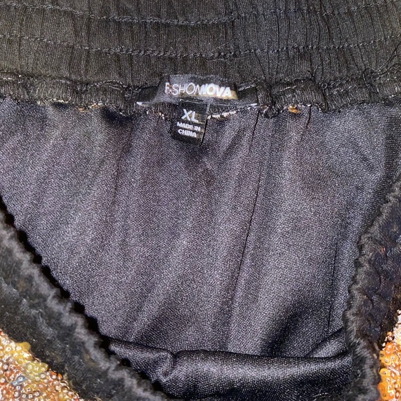 Dolphin Style Gold Sequin Shorts - Picture 3 of 3